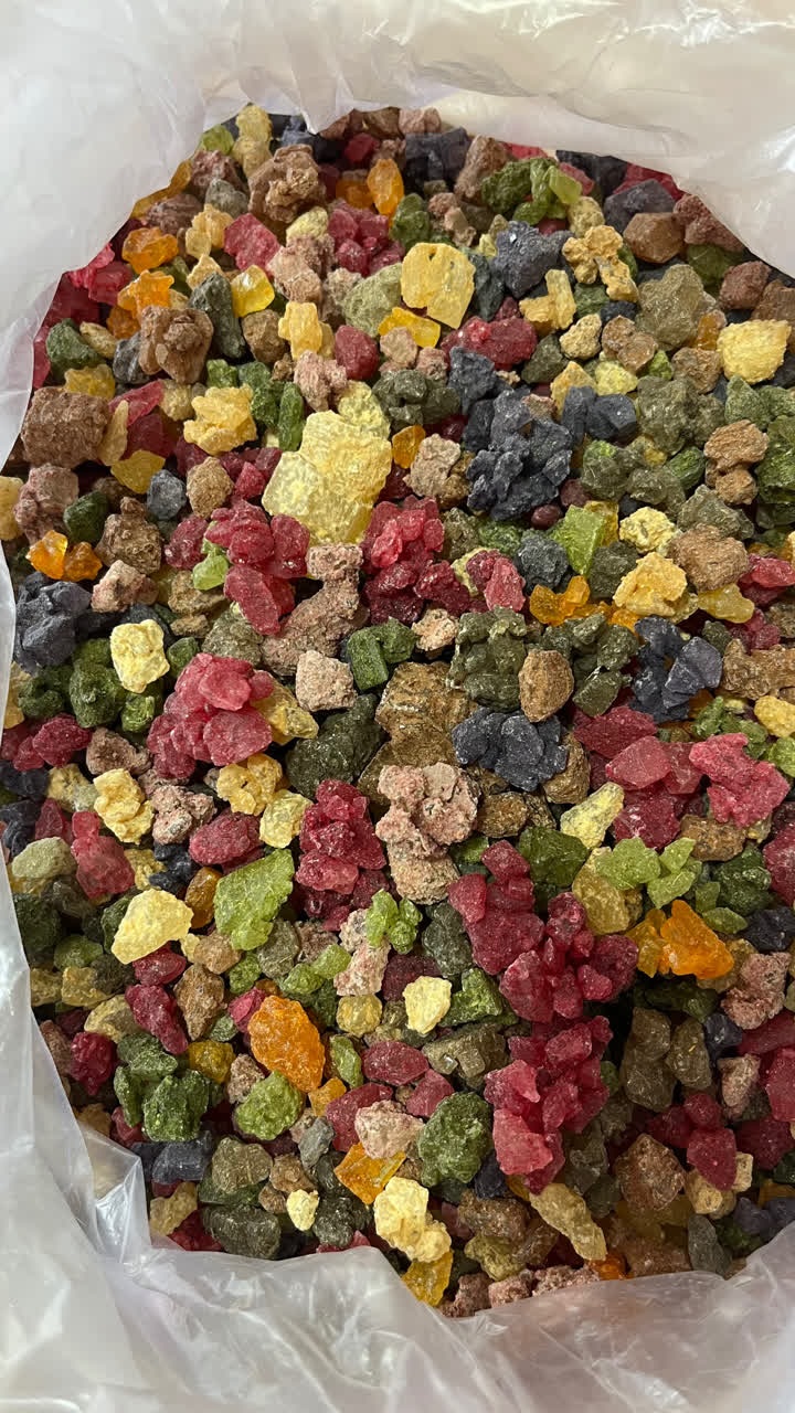 نبات دمنوشی رنگی